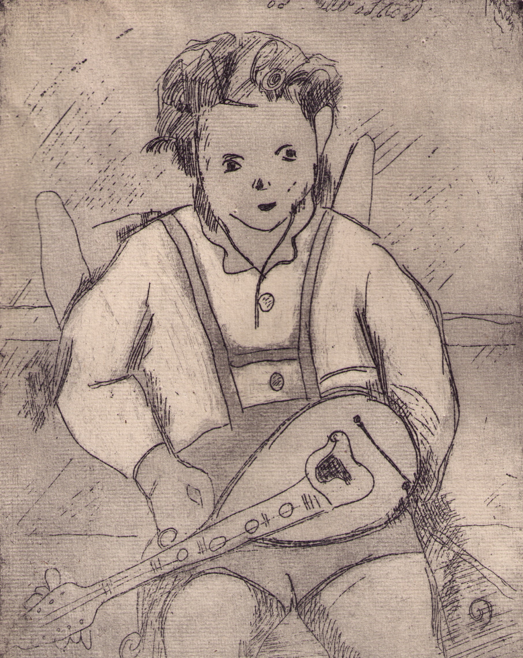 1947 - 1 Bambino col mandolino