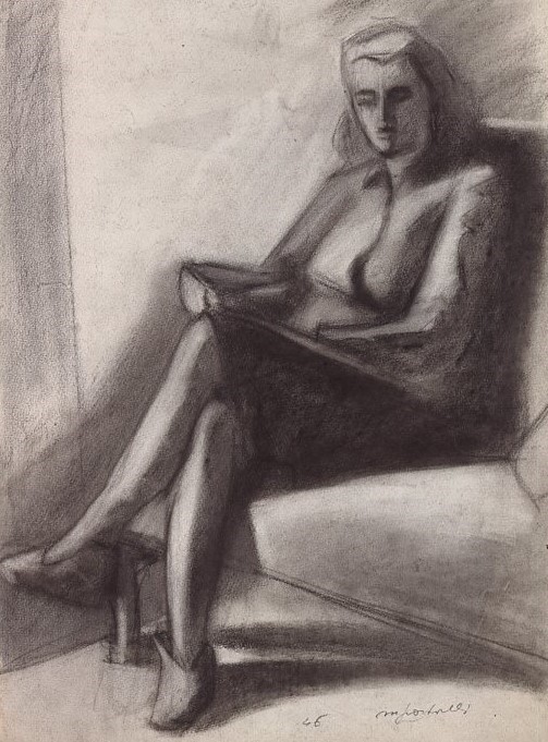 1948 - 4 La donna sulla poltrona