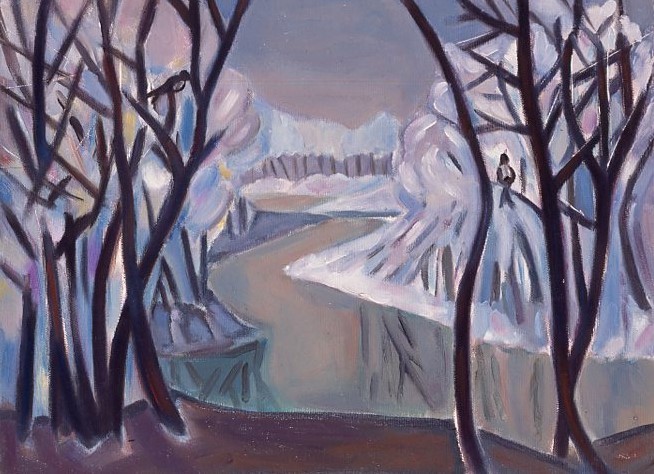 1981 - 2 Paesaggio fluviale