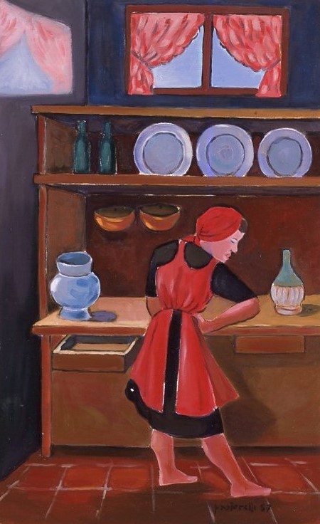 1986 - 9 Interno con figura