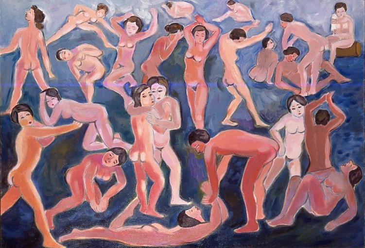 1990 - 7 Le bagnanti